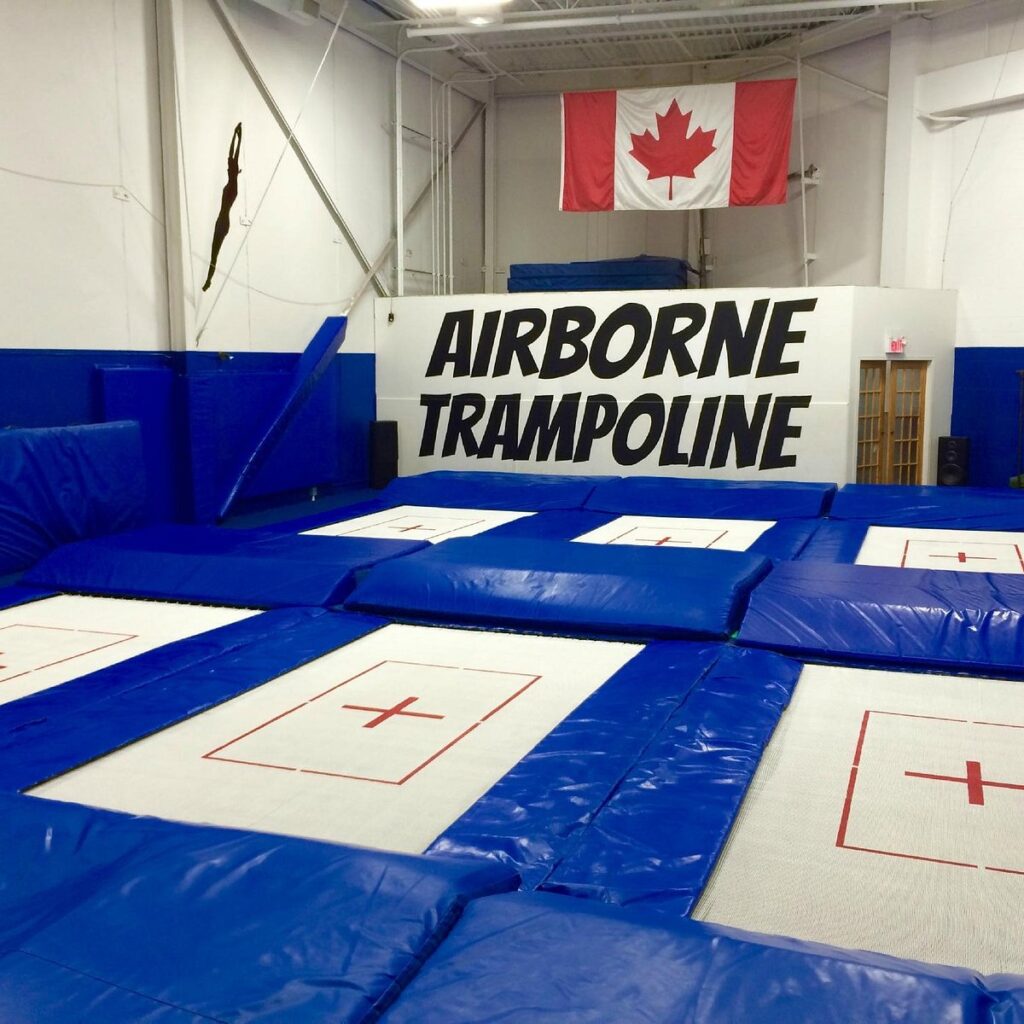 Contact airborne-trampoline